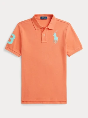 Koszulka polo Polo Ralph Lauren pomarańczowy