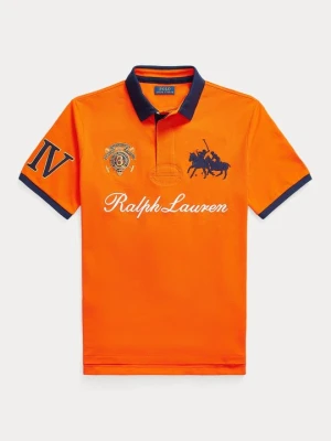 Koszulka polo Polo Ralph Lauren pomarańczowy