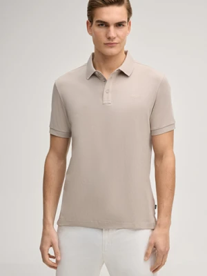 Koszulka polo Primo w kolorze piaskowym Joop