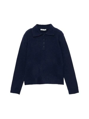 Koszulka polo PULL&BEAR granatowy