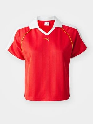 Koszulka polo Puma czerwony
