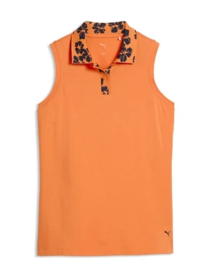 Koszulka polo Puma pomarańczowy