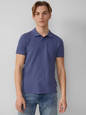 Koszulka polo QS niebieski