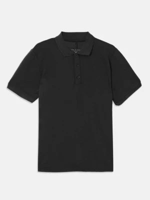 Koszulka polo rag & bone czarny