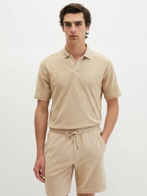 Zdjęcie produktu Koszulka polo Ręcznik jersey regular Marc O'Polo béžová