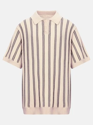 Koszulka polo Redefined Rebel beżowy