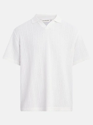 Koszulka polo Redefined Rebel mleczny