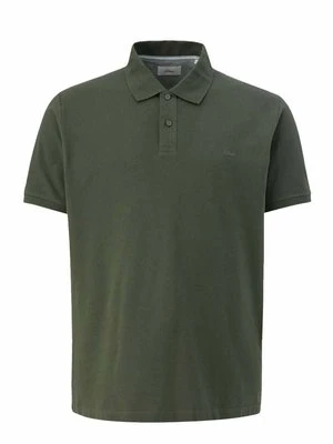 Koszulka polo s.Oliver oliwkowy