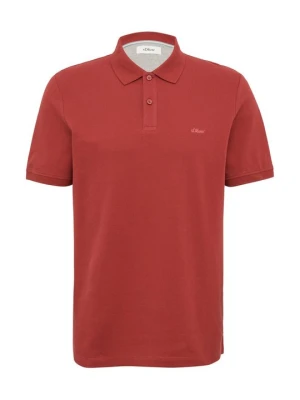 Koszulka polo s.Oliver czerwony