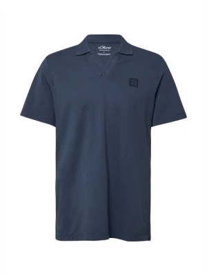 Koszulka polo s.Oliver granatowy