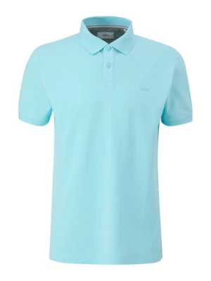 Koszulka polo s.Oliver miętowy