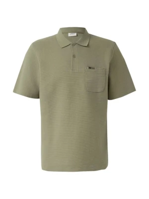 Koszulka polo s.Oliver oliwkowy