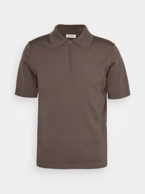 Koszulka polo Sandro taupe