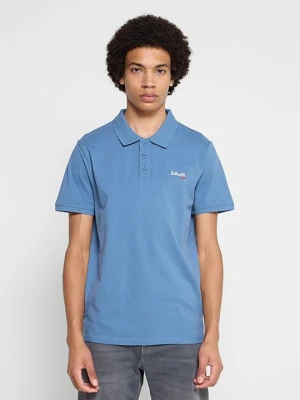 Koszulka polo Schott niebieski