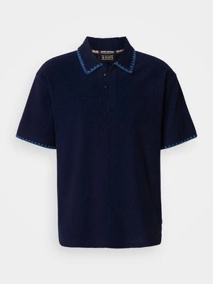 Koszulka polo Scotch & Soda granatowy
