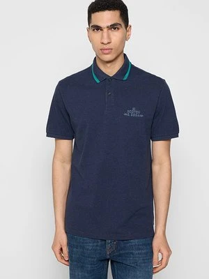 Koszulka polo Scotch & Soda granatowy
