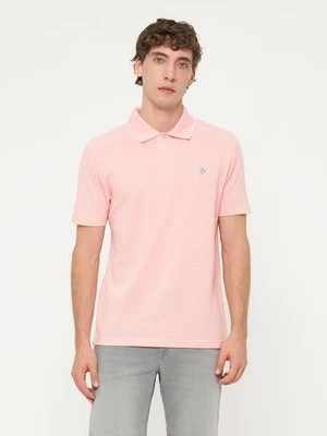Koszulka polo Scotch & Soda jasnoróżowy