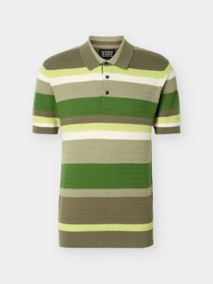 Koszulka polo Scotch & Soda khaki