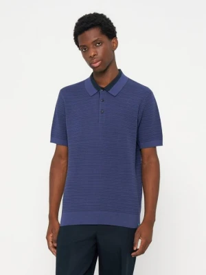 Koszulka polo Scotch & Soda niebieski