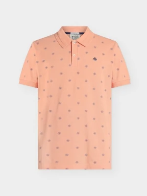 Koszulka polo Scotch & Soda różowy