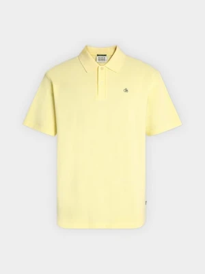 Koszulka polo Scotch & Soda żółty