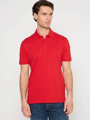 Koszulka polo Selected czerwony