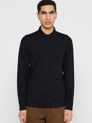 Koszulka polo Selected czarny