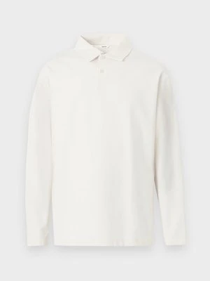 Koszulka polo Selected mleczny