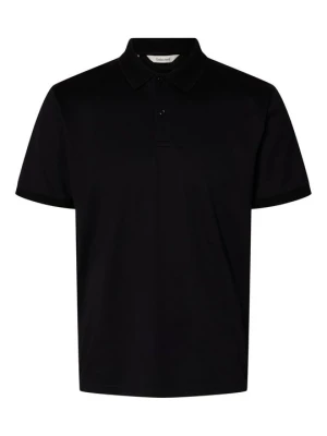 Koszulka polo Selected czarny