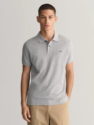 Koszulka polo slim fit z piki GANT