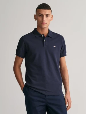 Koszulka polo slim fit z piki GANT