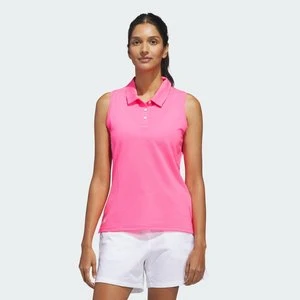 Koszulka polo Solid Ottoman Adidas Lucid Pink