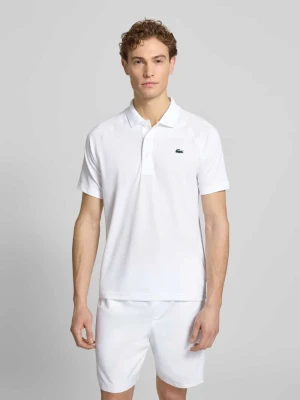 Koszulka polo sportowa w kroju regular fit z naszywką z logo Lacoste Sport