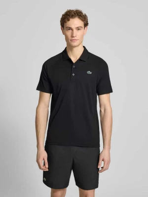Koszulka polo sportowa w kroju regular fit z naszywką z logo Lacoste Sport