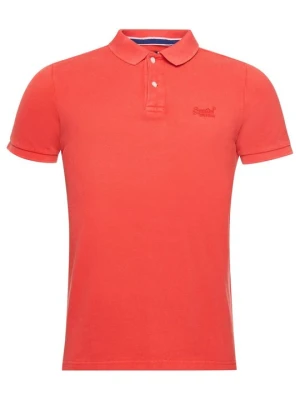 Koszulka polo Superdry czerwony