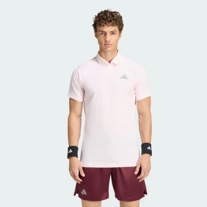 Koszulka polo Tennis Climacool+ Freelift Pro Adidas Distilled Pink