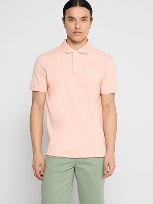 Koszulka polo Timberland łososiowy
