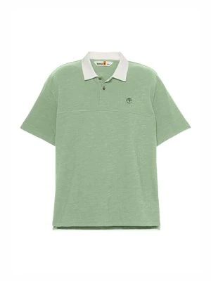 Koszulka polo Timberland jasnozielony