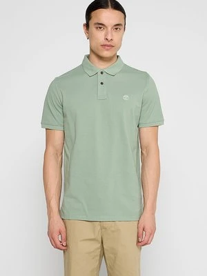 Koszulka polo Timberland jasnozielony