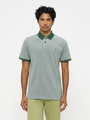Koszulka polo Timberland ciemnozielony