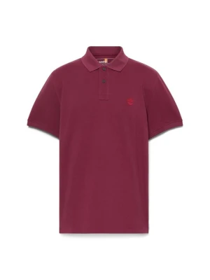 Koszulka polo Timberland czerwony