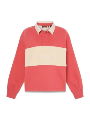 Koszulka polo Timberland czerwony melanż