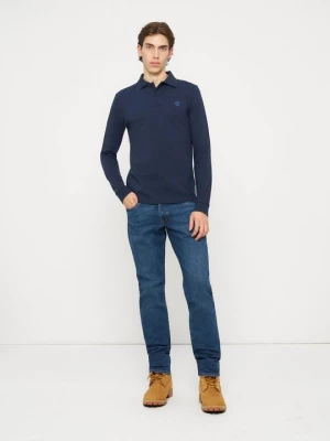 Koszulka polo Timberland granatowy
