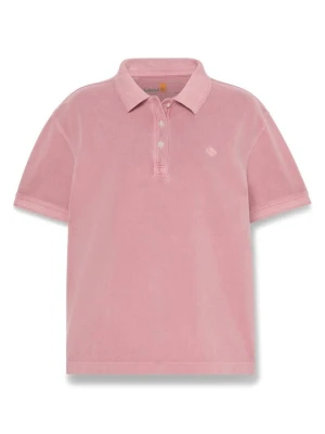 Koszulka polo Timberland różowy