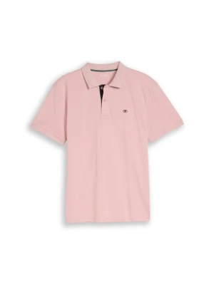Koszulka polo Tom Tailor jasnoróżowy