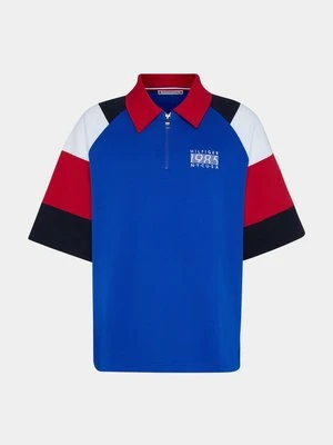 Koszulka polo Tommy Hilfiger niebieski