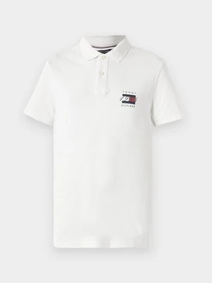 Koszulka polo Tommy Hilfiger mleczny