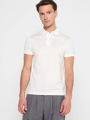 Koszulka polo Tommy Hilfiger mleczny