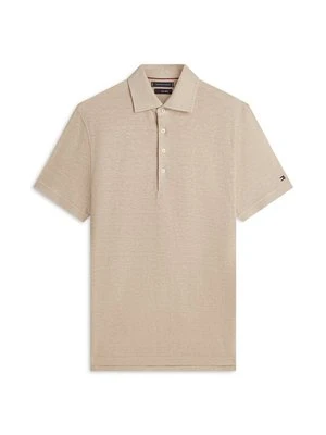 Koszulka polo Tommy Hilfiger beżowy