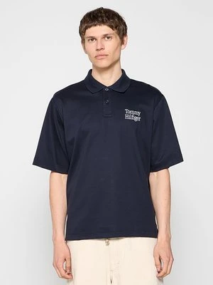 Koszulka polo Tommy Hilfiger niebieski